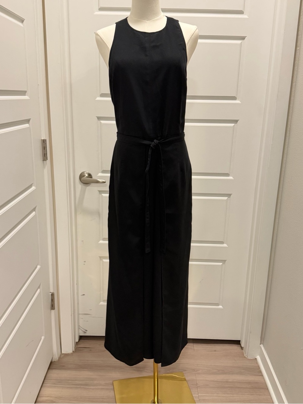 Joie Mairead Black Sleeveless Jumpsuit - Picture 3 of 7